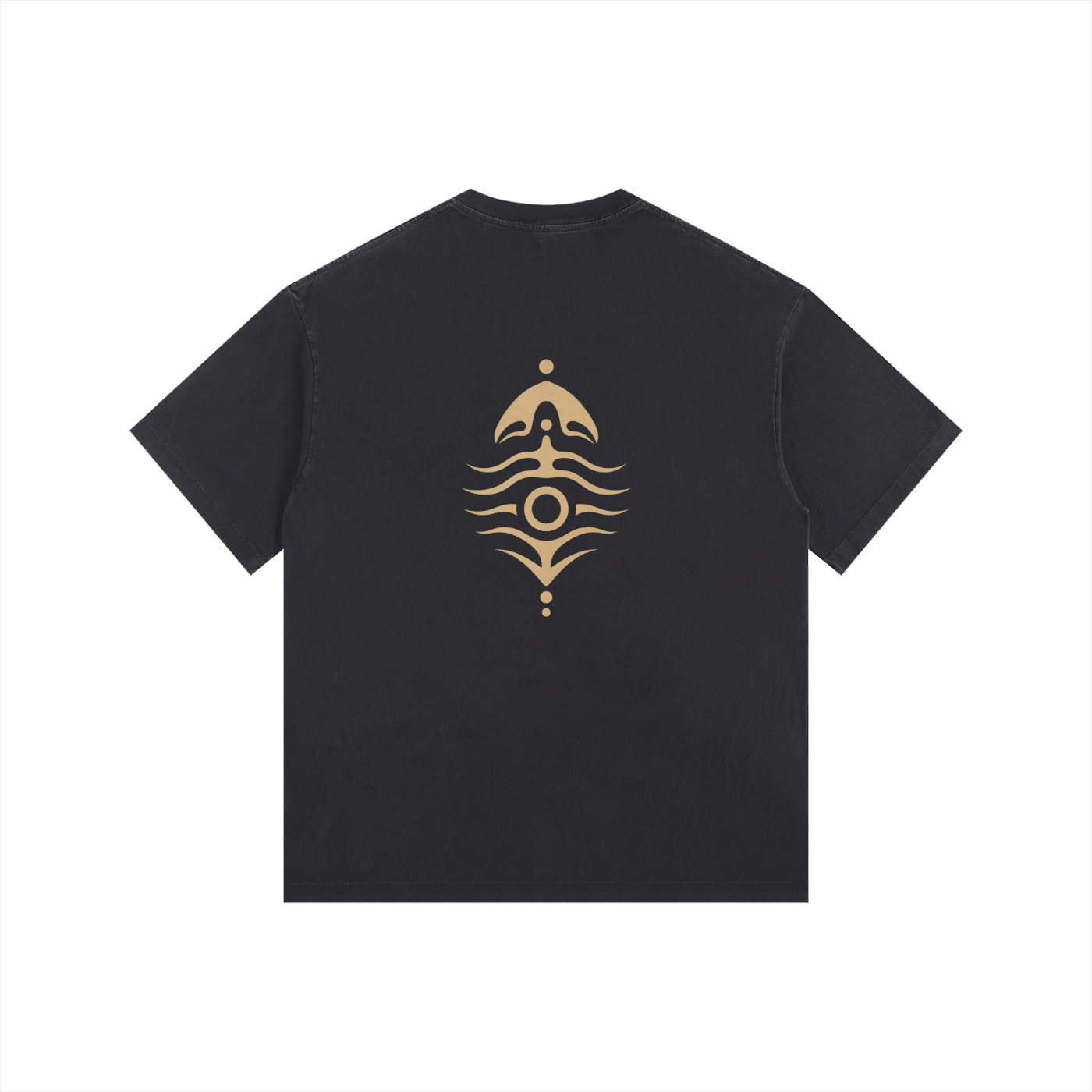ChillaCybin Vintage-Washed Oversized Cotton T-Shirt